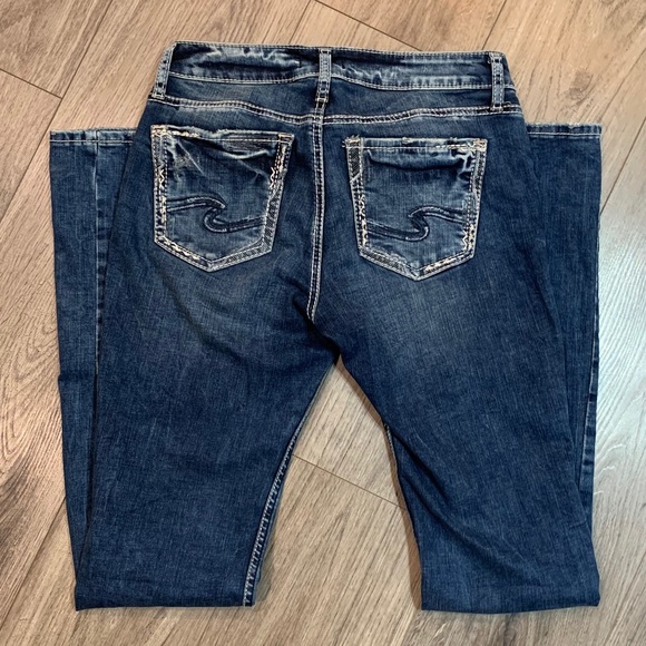 SILVER Avery Jeans NWOT - Picture 8 of 8